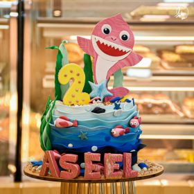 Sea themed cake 1.5Kg