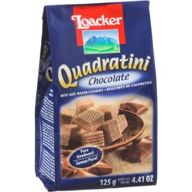 Loacker Quadratini Chocolate 125Gm