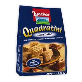 Loacker Quadratini Chocolate 250Gm