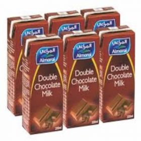 Almarai Uht Double Chocolate Milk 6 X 200Ml