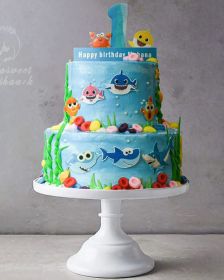 Baby shark cake 1Kg