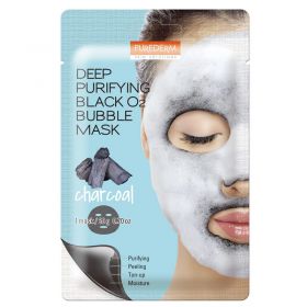 Deep Purifying Black O2 Bubble Mask Charcoal