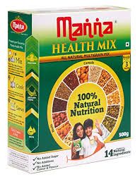 Manna Health Mix (Cereals Mix) 500 Gm 