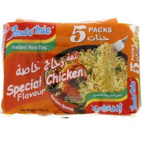 Indomie Special Chicken Noodles 5 x 75 Gm