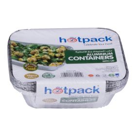 Home Pack Aluminium Container 8368 10 Pcs
