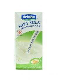 Drinho Soya Milk Low Sugar With Calcium 1Litre