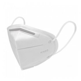 KN95 face mask, respirator mask, two piece, white