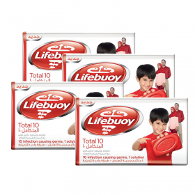 Lifebuoy Total Soap 125 Gm x 6 Pcs