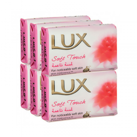 Lux Soft Rose Soap 120 Gm x 6