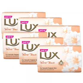Lux Velvet Jasmine Soap 120 Gm x 6