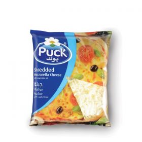 puck shredded mozzarella cheese 500g