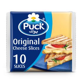 puck original cheese slices, 10 slices