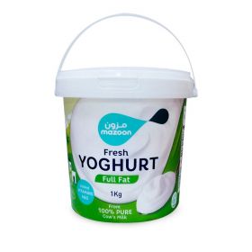 Mazoon Fresh Yoghurt Full Fat 1 Kg 