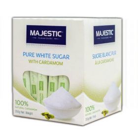 Majestic Pure White Sugar With Cardamom 350Gm