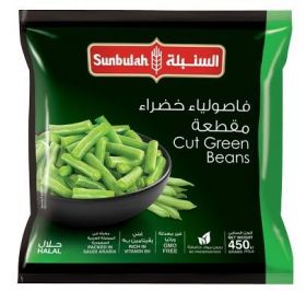 Sunbulah Frozen Cut Green Beans 450Gm