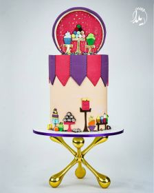 Cake with pastry theme 2Kg