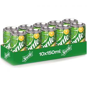 Sprite Carbonated Soft Drink Can 10 X 150Ml