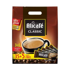 Alicafe Classic 3 In 1 Coffee 40 X 20Gm Sachets