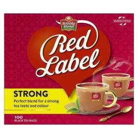 Brooke Bond Red Label Black Tea Bags 100 Tea Bags