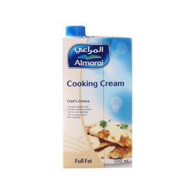 Almarai Cooking Cream full fat, 500 Ml, tetra packed.