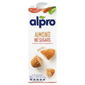Alpro Roasted Almond No Sugars Milk 1Litre