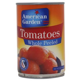 American Garden Tomatoes Whole Peeled 411Gm