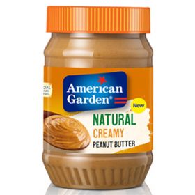 American Garden Natural Creamy Peanut Butter Vegan & Gluten Free 454g