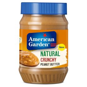 American Garden Natural Crunchy Peanut Butter Vegan & Gluten Free 454g