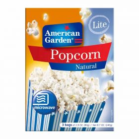 American Garden Natural Lite Popcorn Gluten Free 240g