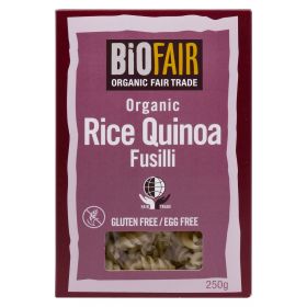 BioFair Organic Rice Quinoa Fusilli 250g