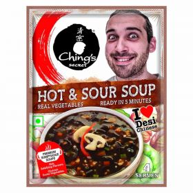 Ching's Hot & Sour Soup Real Veg 55g 1x24