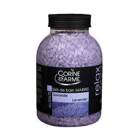 Corine De Farme Bath Sea Salt - Lavender 1.3kg