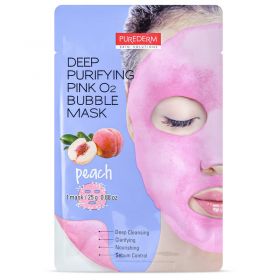 Deep Purifying Black O2 Bubble Mask Peach