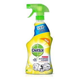 Dettol Power All Purpose Cleaner Spray (Lemon) 500Ml