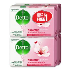 Dettol Soap Skincare 3 + 1 X 120 Gm