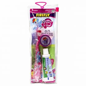 Dr.Fresh My Little Pony Travel Kit Toothbrush W/Cap