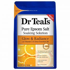 Dr Teal's Epsom Bath Salt Vitamin C & Citrus Oil 1.36Kg