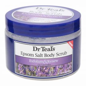 Dr Teal's Epsom Salt Body Scrub Lavender 454g