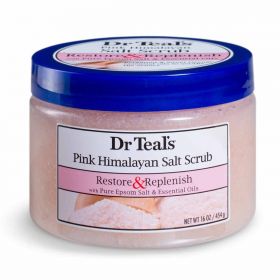 Dr Teal's Epsom Salt Body Scrub Pink Himalayan 454g