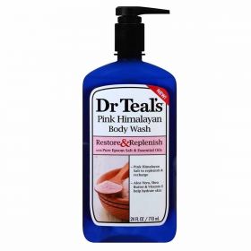 Dr Teal's Epsom Salt Body Wash - Pink Himalayan, 710Ml