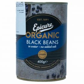 Epicure Organic Black Beans 400g