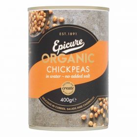 Epicure Organic Chick Peas 400g