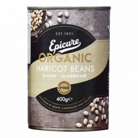Epicure Organic Haricot Beans 400g
