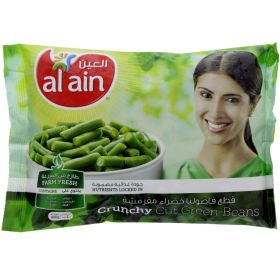 Al Ain Frozen Cut Green Beans 400Gm