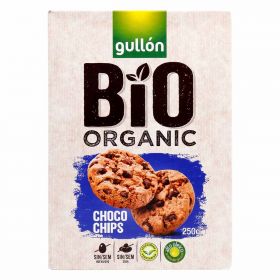 Gullon Bio Organic Choco Chips Biscuits 250g