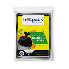 Hot Pack Garbage Bag Light Duty 30 Gallon (65 X 95 Cm)  20 Pcs