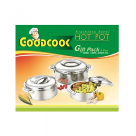 Good Cook Hot pot set 3 Pcs (1.5/2.5/3.5L)