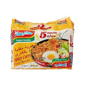 Indomie Spicy Curry Fried Noodles 5 x 90 Gm