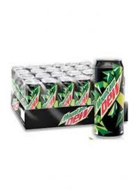 Mountain Dew Carbonated Soft Drink Pet 24 X 250Ml