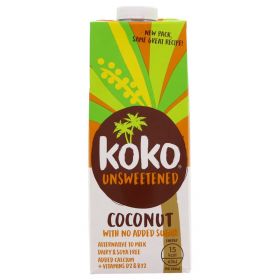 Koko Unsweetened Coconut Milk 1Litre